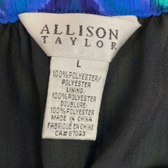 Allison Taylor Colorful Chevron Midi Skirt - Picture 4 of 4